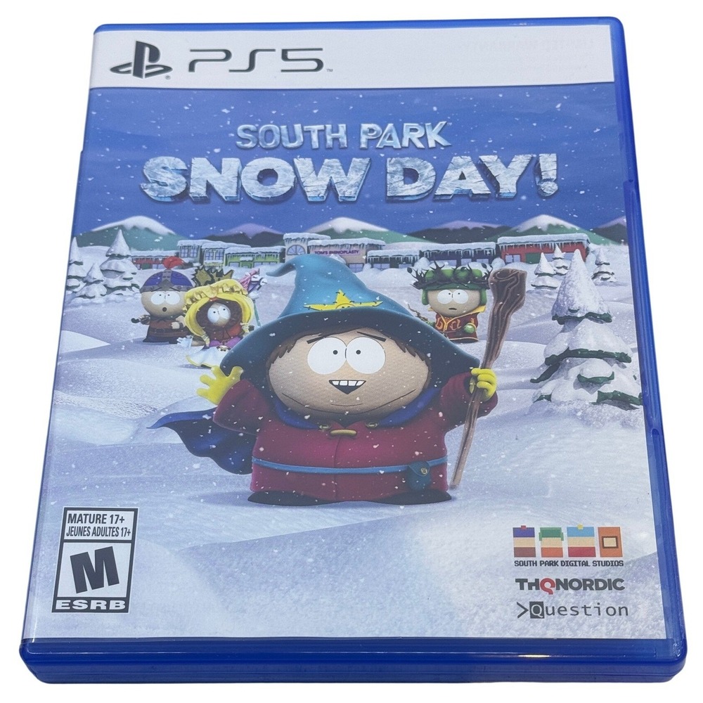 South‎ Park Snow Day! Sony PlayStation 5 PS5 Video Game Disc and Case 2024